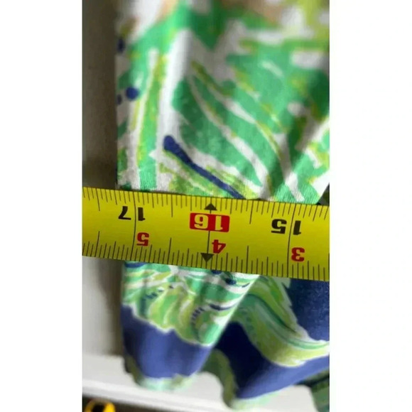 Lilly Pulitzer Latitude Adjustment Ophelia Swing Tropical Print Dress Sz XS/ S - Picture 9 of 10